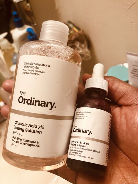 Is the Ordinary really worth it ? Glycolic Acid Before And After, The Ordinary Before And After, Chemical Peel Before And After, Ordinary Skincare Products, Castor Oil For Face, Ordinary Skincare Routine, Treat Oily Skin, Aha Peel, Glycolic Acid Peel