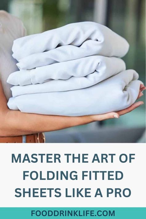 Learn how to fold a fitted sheet like a professional. Folding Sheets To Save Space, Outdoor Living Ideas, How To Teach Kids, Homesteading Skills, How To Fold, Skills To Learn, Living Ideas, Linen Closet, Make Things