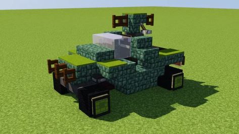 Minecraft Military Base, Minecraft Cars, Minecraft Activities, Minecraft Car, Off Road Vehicles, Planet Minecraft, Minecraft Tutorials, Minecraft Banner Designs, Minecraft Farm