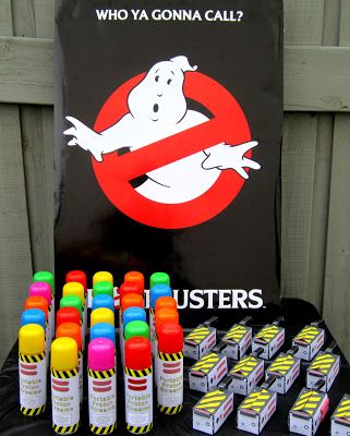 Sweeten Your Day Events: Ghost Buster Birthday Party Ghost Busters Birthday Party, Ghostbusters Birthday Party, Ghostbusters Theme, Ghostbusters Party, Ghost Busters, Fourth Birthday, 6th Birthday Parties, 4th Birthday Parties, Boy Birthday Party