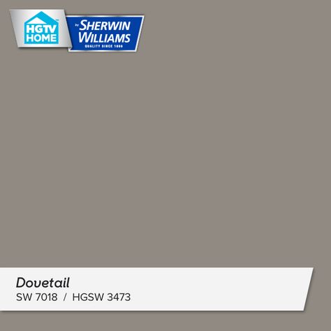 I really like this paint color - Dovetail . What do you think? https://www.hgtvhomebysherwinwilliams.com/color-collection/Liveable-Luxe Dove Tail Paint Color, Dove Tail, High Contrast, Color Collection, Sherwin Williams, Paint Color, Kitchen Backsplash, Painting Projects, Hair Colors