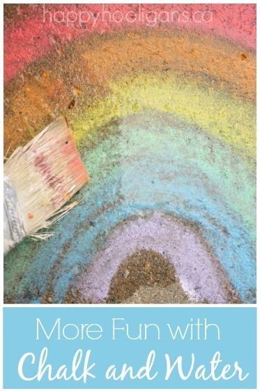 Sidewalk Chalk Activities for Kids - Happy Hooligans Chalk Activity, Chalk Activities, Water Play Activities, Happy Hooligans, Outdoor Games For Kids, Painting Activities, Sidewalk Chalk, Watercolor Images, Summer Activities For Kids