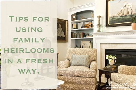 Family Heirlooms. When millenials desire for a simpler lifestyle comes up against a baby boomer "more is better" mindset - there can be guilt and hurt. #family #heirlooms Family Heirloom Display, Heirloom Paints, Better Mindset, Antique Dining Tables, Home Staging Tips, Interior Design Advice, Sleek Kitchen, Custom Sectional, Simpler Lifestyle