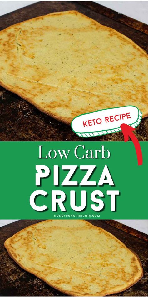 A keto pizza crust made with almond flour, eggs, mozzarella, and cream cheese makes a delicious low carb alternative to regular pizza dough and perfect for those following keto diet. Cream Cheese Pizza Crust, Keto Pizza Crust Recipe, Keto Pizza Crust, Almond Flour Pizza Crust, Cheese Crust Pizza, Low Sugar Diet Recipes, Dinner Recipes Healthy Low Carb, Pizza Base, Low Carb Low Fat Recipes