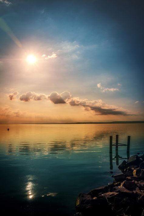 Landscape HDR photography - Balaton lake in Hungary. - by Viktor Hajer on 500px Budapest Guide, Budapest Travel Guide, Sailing Croatia, Lake Balaton, Hungary Travel, Budapest Travel, Landlocked Country, Hdr Photography, Heaven On Earth