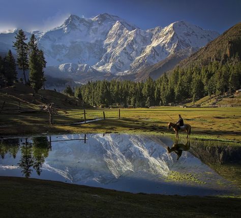 Wiki Loves Earth: Top 10 pictures from Pakistan - "Nanga Parbat " - Northern Pakistan. Karakorum Highway, Nanga Parbat, Hunza Valley, Pakistan Travel, Mountain Pictures, Gilgit Baltistan, Adventure Tours, Alam Yang Indah, Most Beautiful Places