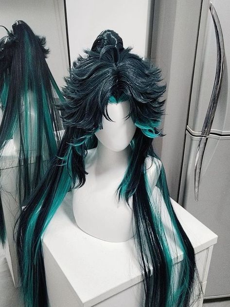 Hair Horns Hairstyles, Hairstyles For Softball, Emo Shag, Cosplay Hairstyles, Bob Black Women, Fluffy Bob, 2024 Hair Trends For Women, Sunkissed Hair Brunette, Wigs Anime