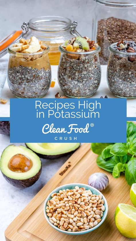 High Potassium Recipes Meals, Potassium Rich Recipes, Potassium Rich Foods Recipes, High Potassium Meals, High Potassium Recipes, Cleanfoodcrush Recipes, Potassium Recipes, High Blood Pressure Diet Meals, High Potassium Foods