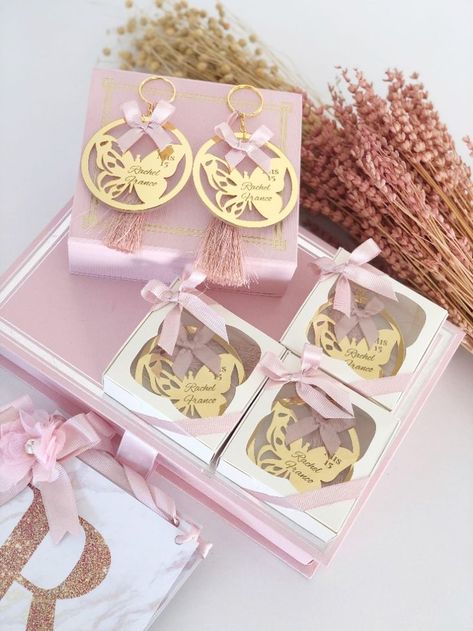 Quincenera Butterfly Keychain
.
#weddinggifts #butterflygift #butterfly
#butterflyfavors #butterflywedding
#wedding #butterflymagnet #custommirror
#custommirrorfavors #babybirthday
#birthdaygift #babybirthdaygift
#welcomingfavors #babyshowerparty
#babyshower #aesthetic #quinceanera
#quinceanerafavor #sweet15 #sweet16
#sweetfifteen #sweetsixteen #keychain Aesthetic Quinceanera, Party Favors Sweet 16, Butterfly Party Favors, Nikkah Wedding, Butterfly Favors, 1st Birthday Party Favors, Quinceanera Favors, Baby Anime, Butterfly Keychain