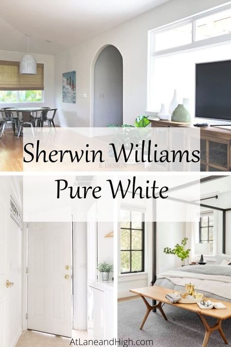 Pure White By Sherwin Williams, She Twin Williams White Paint, Wherein Williams Pure White, Sherwin Williams Pure White Complimentary Colors, She Twin Williams Pure White, Simply White Vs Pure White, White Walls Sherwin Williams, Site White Sherwin Williams, Sherwin Williams Pure White Cabinets