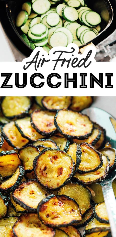 Air Fryer Zucchini Chips, Zucchini Healthy, Air Fryer Recipes Healthy Low Carb, Air Fryer Recipes Keto, Air Fryer Recipes Low Carb, Air Fryer Zucchini, Chorizo Pasta, Air Fryer Recipes Vegetarian, Air Fryer Oven Recipes