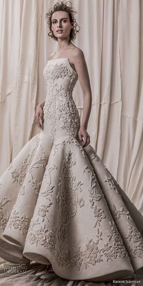 Krikor Jabotian, Wedding Dresses Sweetheart, Pnina Tornai, Kampot, Trendy Wedding Dresses, Sweetheart Wedding Dress, Strapless Sweetheart Neckline, Wedding Dresses Strapless, Chapel Train