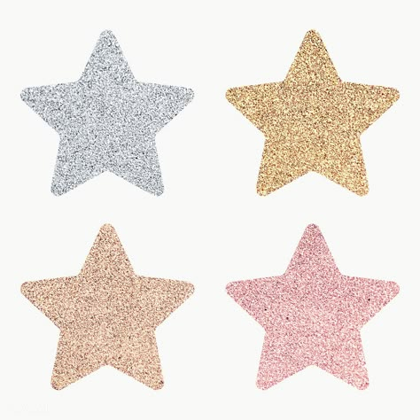 Transparent Stickers Png, Stickers Png Aesthetic, Aesthetic Transparent, Pink Glitter Background, Star Png, Glitter Png, Penanda Buku, Eid Crafts, Diy Graduation Cap