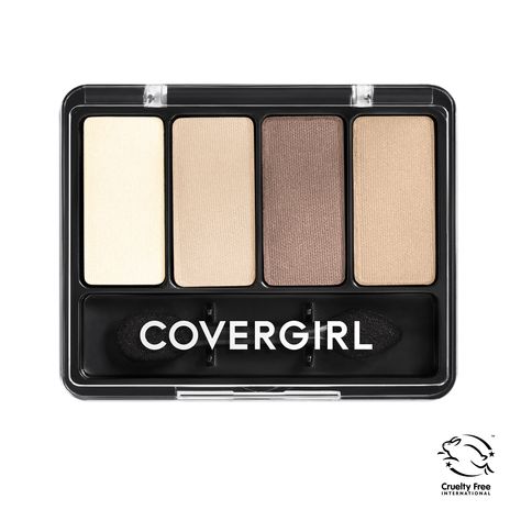 Tomorrow Buy COVERGIRL Eye Enhancers 4-Kit Eyeshadow, 280 Natural Nudes, 0.19 oz, Eyeshadow Palette, Nude Eyeshadow Palette, Silky Sheer Formula, Double-Ended Applicator, Cruelty-Free at Walmart.com Natural Eyeshadow Looks, Covergirl Eyeshadow, Nude Eyeshadow Palette, Cover Girl Makeup, Natural Eyeshadow, Makeup Pro, Liquid Makeup, Nude Eyeshadow, Cover Girl