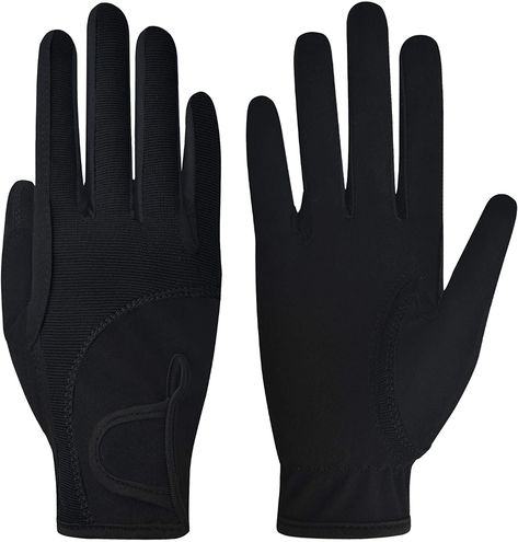 Amazon.com : ChinFun Kids Horse Riding Gloves, Children Equestrian Gloves PREMIUM Color-Contrasted, Summer Winter Boys Girls Youth Biking Skiing Gardening Black Size XL 12-14 : Clothing Kids Horse Riding, Equestrian Gloves, Horse Riding Gloves, Soccer Gloves, Horse Riding Boots, Horse Riding Outfit, Running Gloves, Riding Clothes, Heated Gloves