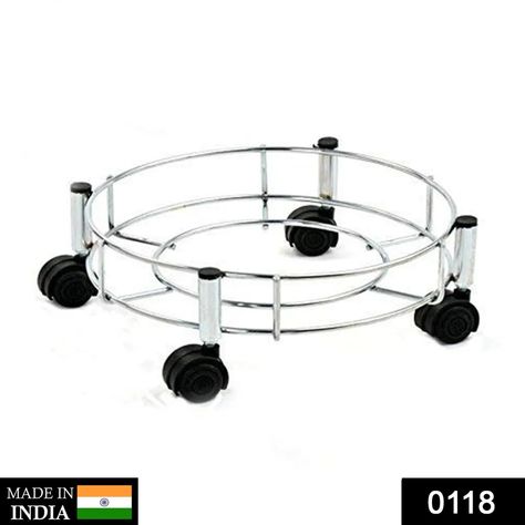 Stainless Steel Gas Cylinder Trolley Stand with Wheels This cylinder stand is made of sturdy material that is break resistant under a weight of cylinders. Also, the wheels are fitted with hard wearing and hence allow easy to clean and maintain. You can easily move it around as it leaves no scratches or rust marks on the floor. So grab one now for your kitchen. Easy Movement for Your Gas Cylinder The gas cylinder trolley will help you move your heavy gas cylinder from one place to another, with e Lpg Gas Cylinder, Designer Photo, Lpg Gas, Gas Cylinder, Antique Oil Lamps, Photo To Art, Large Appliances, Stainless Steel Wire, Gas Stove