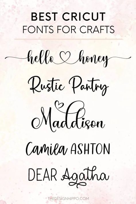 Best Fonts For Cricut, Best Cricut Fonts, Cricket Joy, Free Cursive Fonts, Tattoo Name Fonts, Free Fonts For Cricut, Fonts For Cricut, Free Handwritten Fonts, Latest Fonts