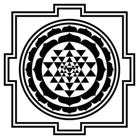 How to Harness the Power of the Shri Yantra | Gaia Sri Yantra Meaning, Kali Yantra, Yantra Tattoo, Tripura Sundari, Shri Yantra, Sri Yantra, Divine Nature, Divine Mother, Sacred Symbols