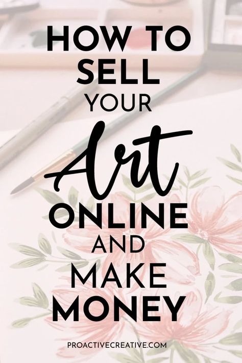 So you’re a talented artist, and you want to know how do freelance artists succeed? Here’s my guide on how to make money with your art and artwork. #how to sell your art, #how to sell your art online, #sell your art and make money, #make money with your art Make Money As An Artist, Sell Paintings Online, Art Niche, Crafting Business, Digital Art Software, Art Biz, Online Make Money, Business Checklist, Business Strategies