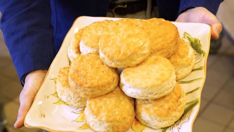 Chick-fil-A Biscuit Facts | Southern Living Chick Fil A Biscuit Recipe Copycat, Chik Fil A Biscuit Recipe, Chick Fil A Biscuit Recipe, Buscuit Recipe, Biscuits Southern, White Lily Flour, Waffle Fries, Biscuit Recipes, Baked Rolls