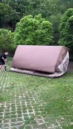 Inflatable Built-in Sunfroof Beach Camping House Camping House, Glamping Ideas, Cozy Camping, Tenda Camping, Portable Shelter, Outdoor Inflatables, Cool Tents, Camping Glamping, Beach Camping