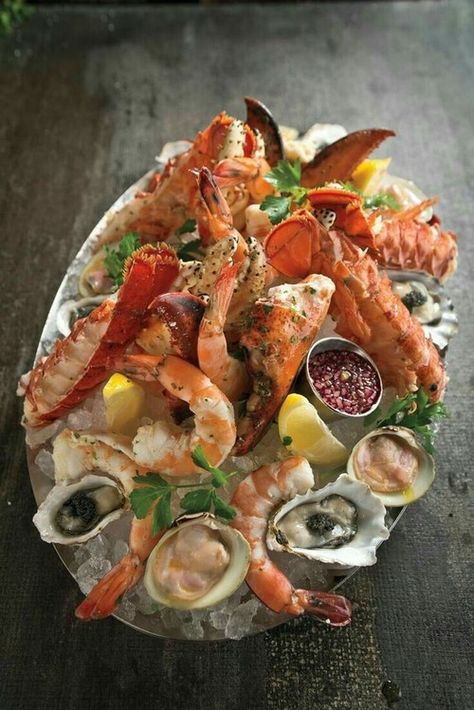 Seafood Platters, Times Beach, Wood Harris, Christmas Starters, Meat Trays, Seafood Tower, Best Seafood Recipes, Seafood Platter, Aye Aye