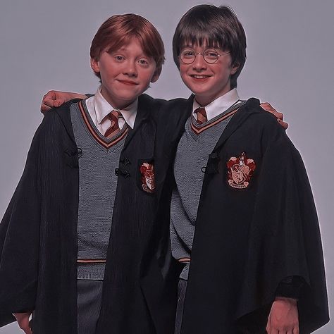 Harry Potter Ron And Hermione, Ron And Harry, Potter Head, Ronald Weasley, Harry Potter Ron, Images Harry Potter, Rupert Grint, Newt Scamander, Golden Trio