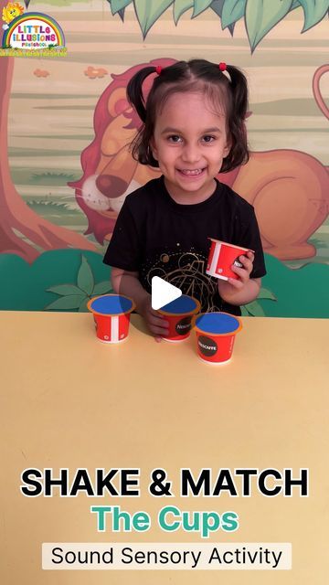 Little illusions Preschool on Instagram: "##Shake, Match, Learn: A Sensory Symphony at Little Illusions!   **This month at Little Illusions, we’re on a journey through the wonderful world of senses!**   Today, we’re all ears for our sense of hearing!  Our curious learners are having a blast shaking different cups filled with mystery objects. Can they match the sounds and find their perfect pairs? It’s a fantastic way to develop auditory processing skills and explore the world of sound.   **At Little Illusions, we believe in learning by doing!**   **Ready to give your child a unique sensory experience?**  Contact us today for admissions!  72910 91513  #LittleIllusionsPreschool #GreaterNoida #BestPreschool #SensoryPlay #SenseOfHearing #MonthOfTheSenses #LearningByDoing #AdmissionsOpen #Sound Sensory Sound Activities, Ears Activity For Preschool, Hearing Sense Activities Preschool, Sound Sensory Activities, Creative Learning Activities For Kids, Hearing Sensory Activities, Senses Activity Preschool, Auditory Sensory Activities, Sense Of Sound Preschool Activities