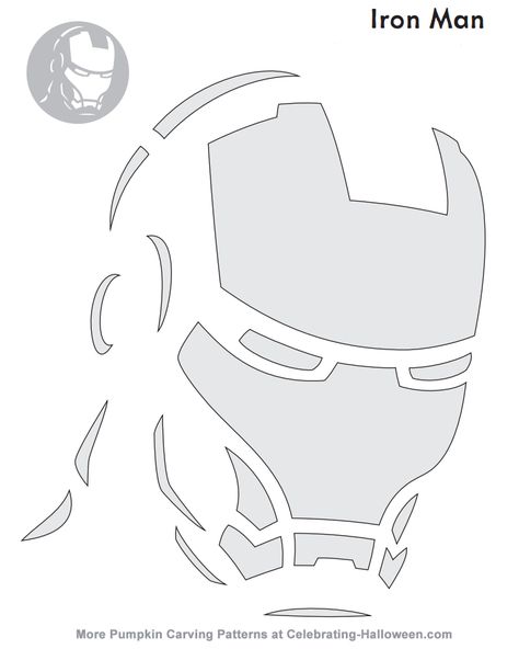 Pumpkin Carving Iron Man, Iron Man Pumpkin Stencil, Ironman Pumpkin Carving, Adorable Pumpkin Carving Ideas, Marvel Pumpkin Stencil, Disney Pumpkin Stencils Free Printables, Marvel Pumpkin Carving Stencil Templates, Pumpkin Carving Ideas Stencil, Ironman Pumpkin Painting