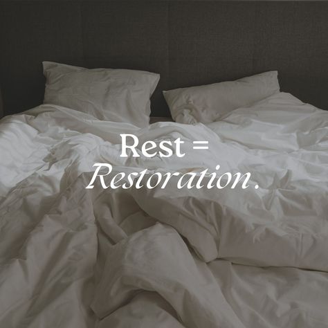 You’re striving, trying to juggle all the things, and maybe feeling like you’re running on empty. But here’s the reality: you can’t have restoration without rest. Rest isn’t just a break from busyness; it’s a vital part of our biology. Science tells us that our bodies undergo incredible restoration during rest. Here’s what happens: during deep sleep, our brain clears out harmful toxins, our cells engage in repair and regeneration, and our body works to restore energy and balance. Without ade... Deep Sleep Aesthetic, Well Rested Aesthetic, Sleep Time Aesthetic, How To Rest, Rest Aesthetic, Permission To Rest, Restore Energy, 2025 Prayer, Deep Rest