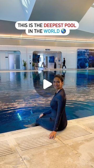 Richi Shah | Travel on Instagram: "Would you DARE to go swimming or diving here? 🤯😅
Well, WE DID! 
This is the World’s Deepest Swimming Pool, and diving here was one of craziest adventure we did in Dubai. 
It’s 60 Metres Deep, holds 14 Million Litres of fresh Water, and depicts an Underwater Sunken City 😱
Our minds were blown, and it was one hell of an experience 🤩

Location : @deepdivedubai 
.
.
.
.
.
.
.
Deep Dive Dubai, Dubai, Things to do Dubai, Dubai Itinerary, Explore Dubai, Visit Dubai, Deepest Pool, Scuba Diving, Bucket List, Travel Influencer" Worlds Deepest Pool, Deep Dive Dubai, Richi Shah, Deepest Pool, Scuba Diving Bucket List, Deepest Swimming Pool, Dubai Itinerary, Dubai Things To Do, Deep Pool