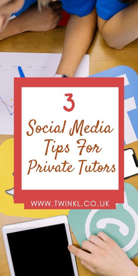 3 Social Media Tips for Private Tutors Tutor Flyer, Tutor Tips, Small Business Ideas Startups, Teaching Hacks, Tutoring Services, Private Tutor, Own Business Ideas, Private Tutoring, Social Media For Business