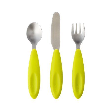 Boon Flatware Transitional Toddler Utensils - Green Flatware Drawer, Flatware Box, Flatware Chest, Toddler Utensils, Flatware Holder, Flatware Caddy, Toddler Gear, Flatware Organizer, Flatware Patterns