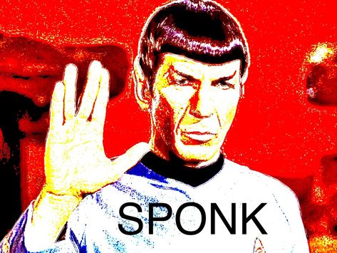 Star Trek Reaction Pic, Star Trek Tos Funny, Star Trek Pfp, Star Trek Hand Sign, Montly Crue, Star Trek Gif, Spock Star Trek, Friday Gif, Star Trek Meme