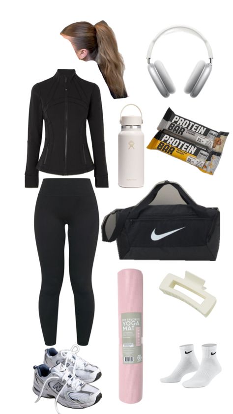 Gym Fit Inspo Winter, Track Bag, Practice Outfits, Gym Outfits, Workout Outfits, Gym Fit, School Sports, School Outfits, Gym Outfit