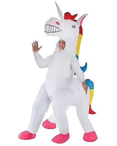 Help Your Indecisive Teen Pick a Costume — Here's What Will Be Popular This Year Inflatable Unicorn Costume, Olaf Halloween Costume, Olaf Costume, Penguin Costume, Lumpy Space Princess, Inflatable Costumes, Unicorn Costume, Fancy Dress Up, Kaiju Monsters