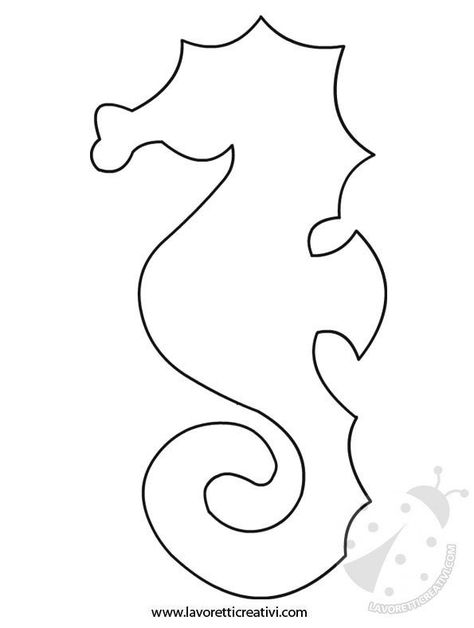 Mermaid Tail Outline, Seahorse Template, Whale Template, Animal Outline, Mermaid Fin, Mermaid Birthday Party Decorations, Fish Template, Scroll Saw Pattern, Silhouette Template