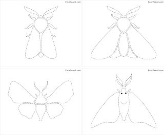 Moth Template Free Printable, Felt Moth Pattern, Moth Sewing Pattern Free, Felt Templates Printable Free Pattern, Firefly Activities, Moth Template, Diy Oddities, Puriri Moth, Bug Patterns