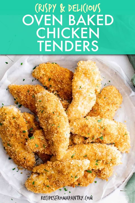 Chicken Dishes That Freeze Well, Breaded Chicken Tenderloins In Oven, Oven Baked Fried Chicken Tenders, Breaded Chicken Fingers, Breaded Baked Chicken Tenders, Easy Oven Fried Chicken Tenders, Breaded Chicken Tenders Oven, Baked Chicken Tenders Recipes Oven, Gf Chicken Tenders