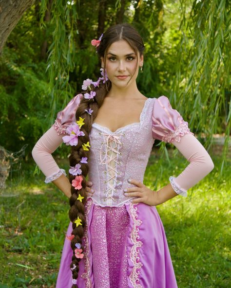 Rapunzel wedding dress