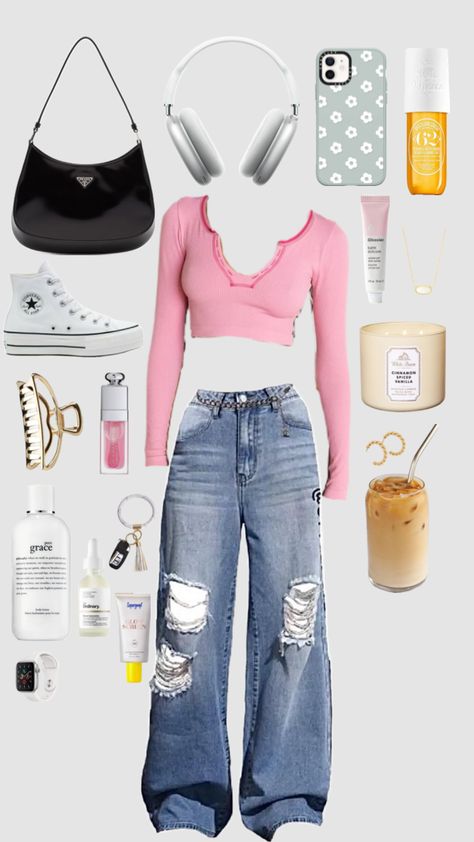 6th Grade Outfits For School, 6th Grade Girl Outfits, Cute Outfits For School Middle, Basic White Girl Outfit, 6th Grade Outfits, Fashion Outfits Cute, White Girl Outfits, Girl Outfit Ideas, Outfit Ideas Aesthetic