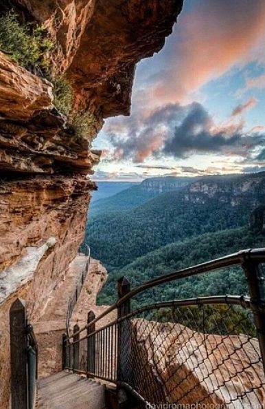 National Pass, Blue Mountains, Australia. Photo: DavidRomaPhotography Australian Scenery, Blue Mountains Australia, Scenic Places, New South Wales Australia, The Blue Mountains, Mountain Life, Blue Mountains, Amazing Travel, Travel Board