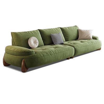 Introducing our stunning sofa, a testament to the art of minimalist design. The upholstery is meticulously crafted from 100% Polyester, a fabric that boasts a supple, velvety touch while offering exceptional durability. Its resilience against wear and tear ensures your sofa retains its pristine beauty for years to come. The polyester fabric also showcases a subtle warmth, adding a cozy ambiance to your living room. The seating experience is where this sofa truly shines. The seat cushions are fil Cushion Couch, Comfortable Pillows, Living Room Bookcase, Sofa Cushion, Upholstered Sofa, Modular Sofa, Room Set, Room Sofa, Fabric Sofa