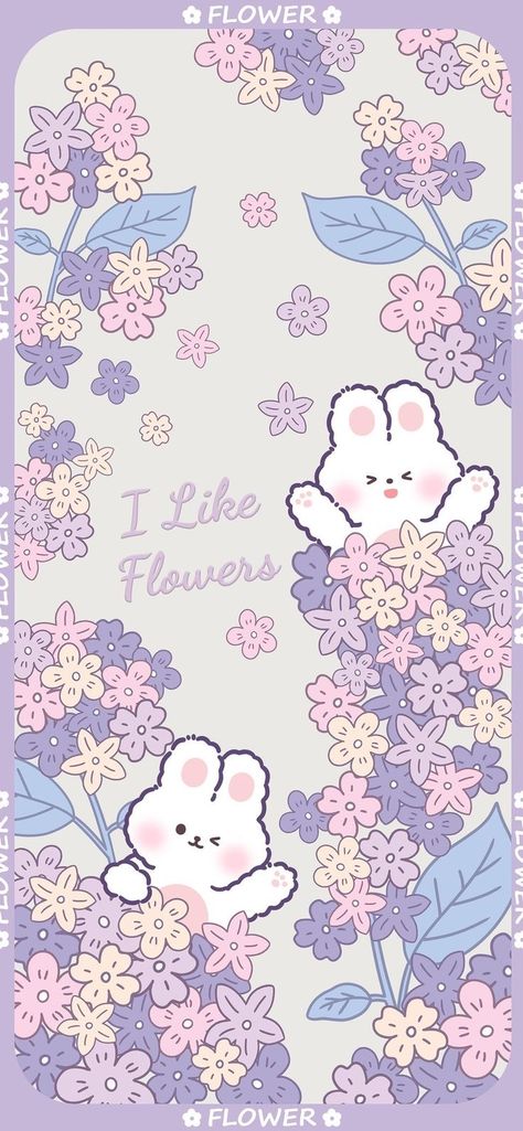 Kawaii Desktop Wallpaper, Wallpaper S23 Ultra, Lockscreen Layout, Purple Coquette, Chat Wallpaper Whatsapp, Kawaii Desktop, Wallpapers Girl, Floral Aesthetics, Purple Bear