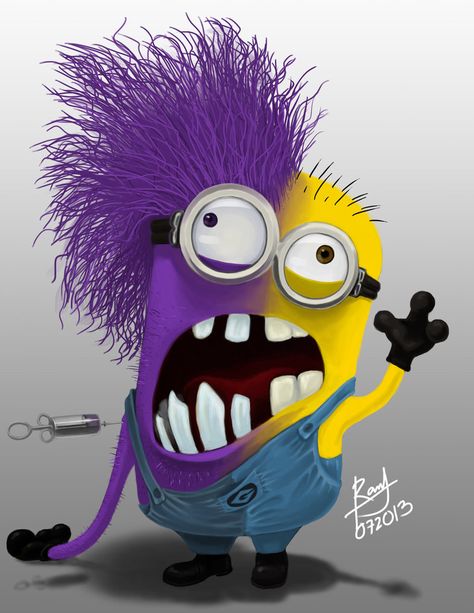 banana!!!! speed painting: www.youtube.com/watch?v=uXyuUc... High resolution: www.rossmendoza.com/digital-pa... facebook:rossangelo.mendoza email:bopet_092988@yahoo.com.ph Minions Pics, Minion Rock, Minion Face, Purple Minions, Despicable Minions, Funny Minion Pictures, Minion Banana, Minion Movie, Minion Pictures