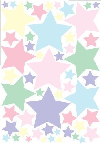 Pastel stars wall stickers for nursery decor. Add a touch of whimsical fun to your child's room with these adorable stars. #homedecor #nurserydecor . #Pastel_Stars #Paw_Drawing #Baby_Nursery_Wall_Decor #Childrens_Wall_Decor Bedroom Wallpaper Texture, Pastel Stars, Kids Bedroom Wallpaper, Custom Car Stickers, Paw Drawing, Baby Nursery Wall Decor, Childrens Wall Decor, Pastel Designs, Removable Wall Stickers