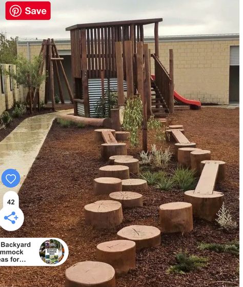 Backyard Playground Ideas, Outdoor Kids Play Area, Outdoor Chalkboard, Playground Landscaping, Wooden Playground, Small Backyard Design Ideas, Backyard Design Ideas Budget, Play Area Backyard, Backyard Kids Play Area