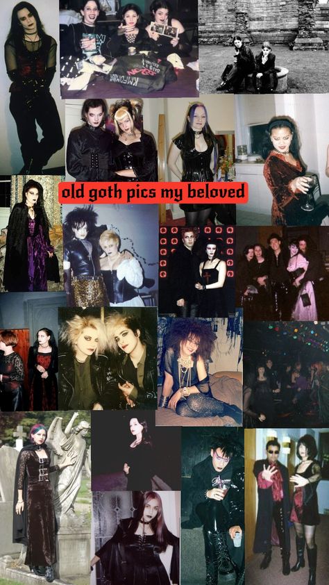 vintage goth pics >>>>> #goth #gothic #80s #80sgoth #90s #90sgoth #2000s #2000sgoth #gothaesthetic #gothfashion 80s Goth Fashion, 90s Goth Fashion, Gothic 80s, Goth Pics, 2000s Goth, 80s Goth, 90s Goth, Vintage Goth, Goth Aesthetic