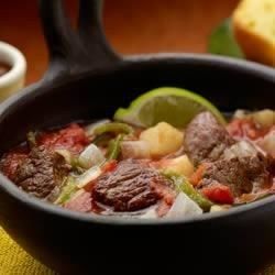 Beef simmers with potatoes in a flavorful mixture of sauces and spices to make this terrific Mexican-inspired stew. Mexican Beef Stew, Classic Beef Stew, Real Mexican Food, Beef Stew Meat, Cooking Sauces, Mexican Food Recipes Easy, Tex Mex Recipes, Latin Food, Beef Stew