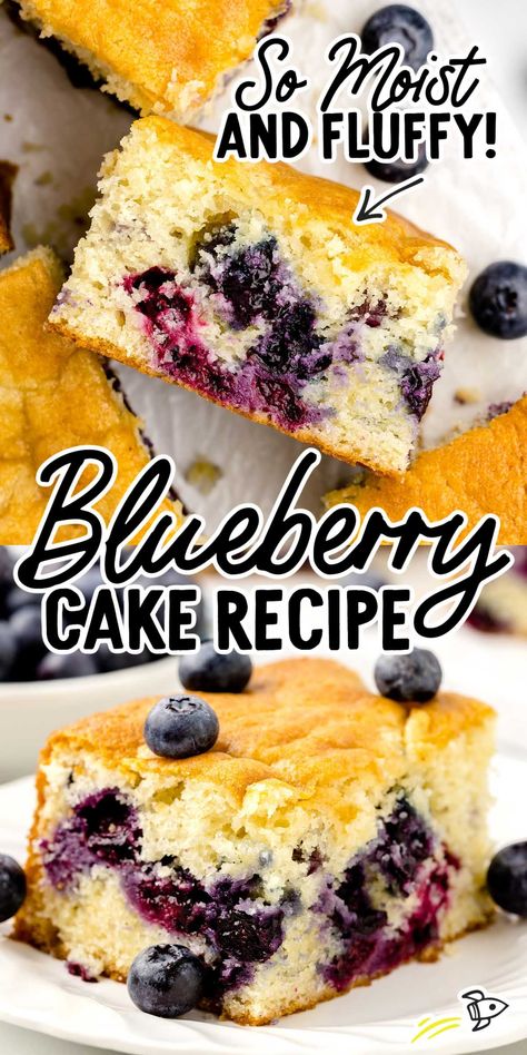 Our blueberry cake is loaded with juicy blueberries wrapped in a moist, sweet cake that makes the perfect dessert any day of the week. Blue Berry Cake, Blueberry Cakes, Maine Blueberry Cake, Blueberry Juice, Blueberry Cake, Blueberry Recipes, Frozen Blueberries, Fresh Berries, Sweet Cakes